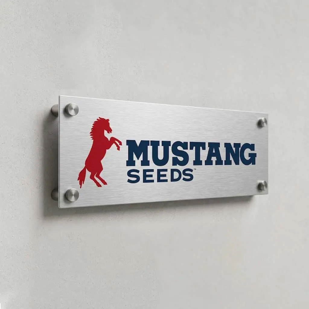Mustang Metal Sign