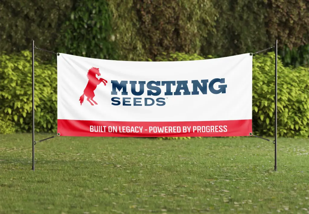 Mustang Vinyl Banner