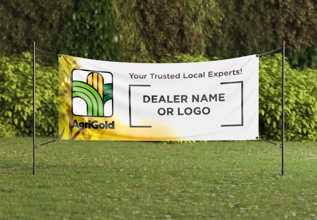 Agrigold Co-Branded Vinyl Banner