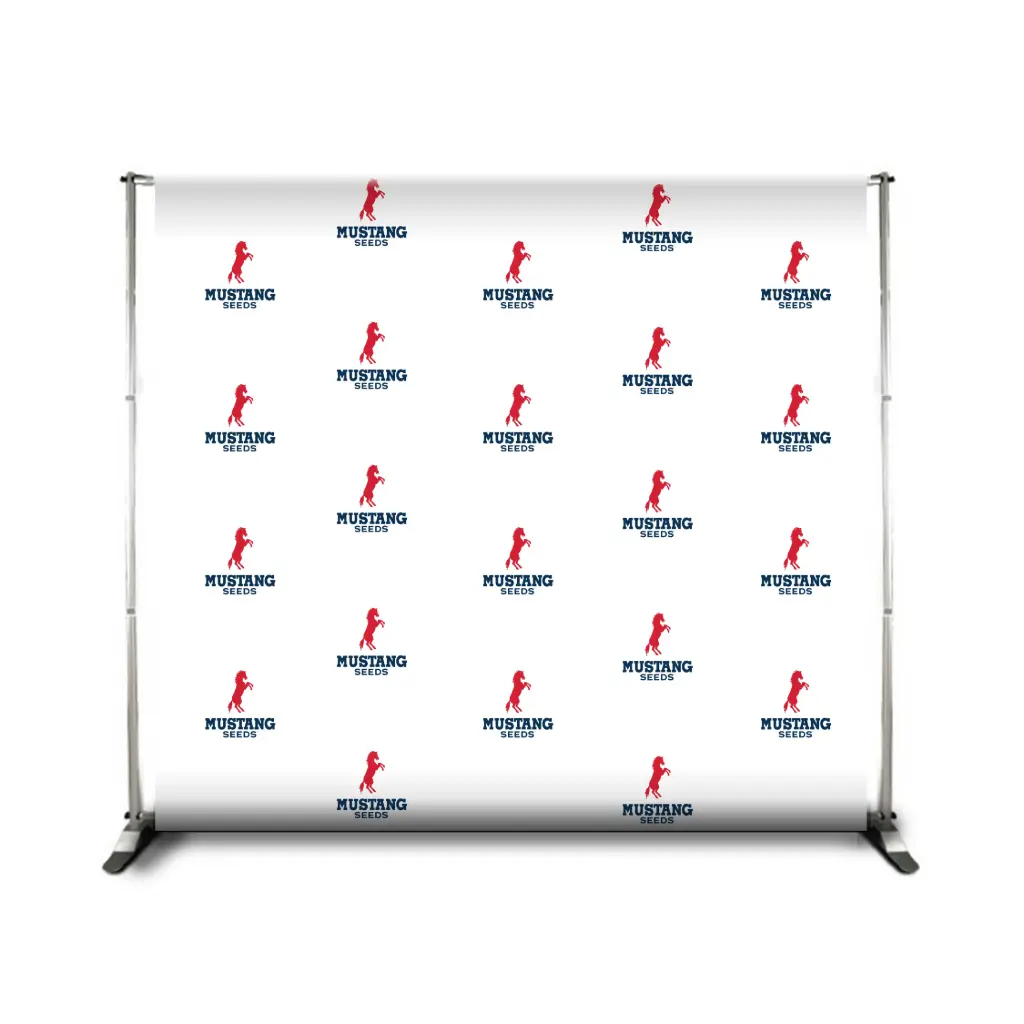 Mustang Step & Repeat Backdrop