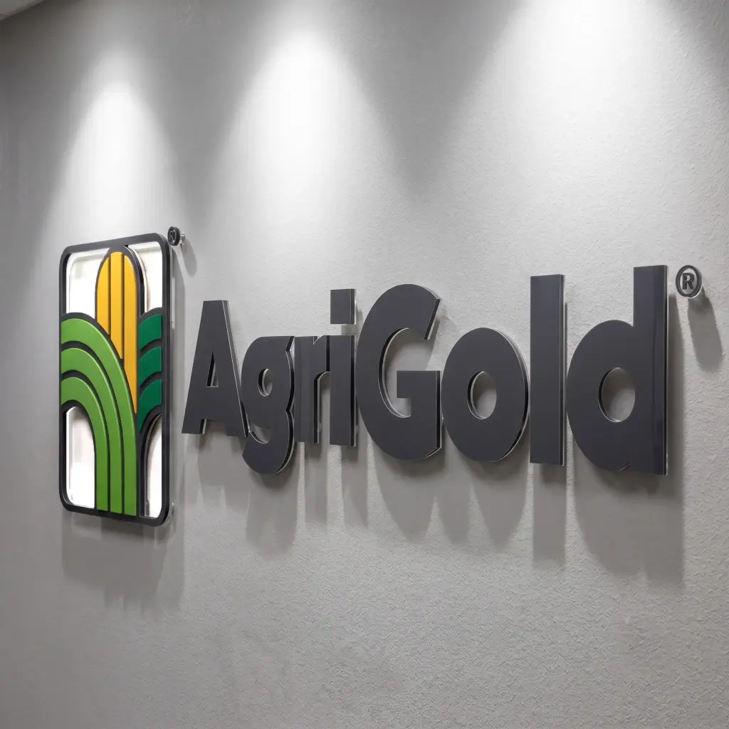 Agrigold Dimensional Acrylic Logos