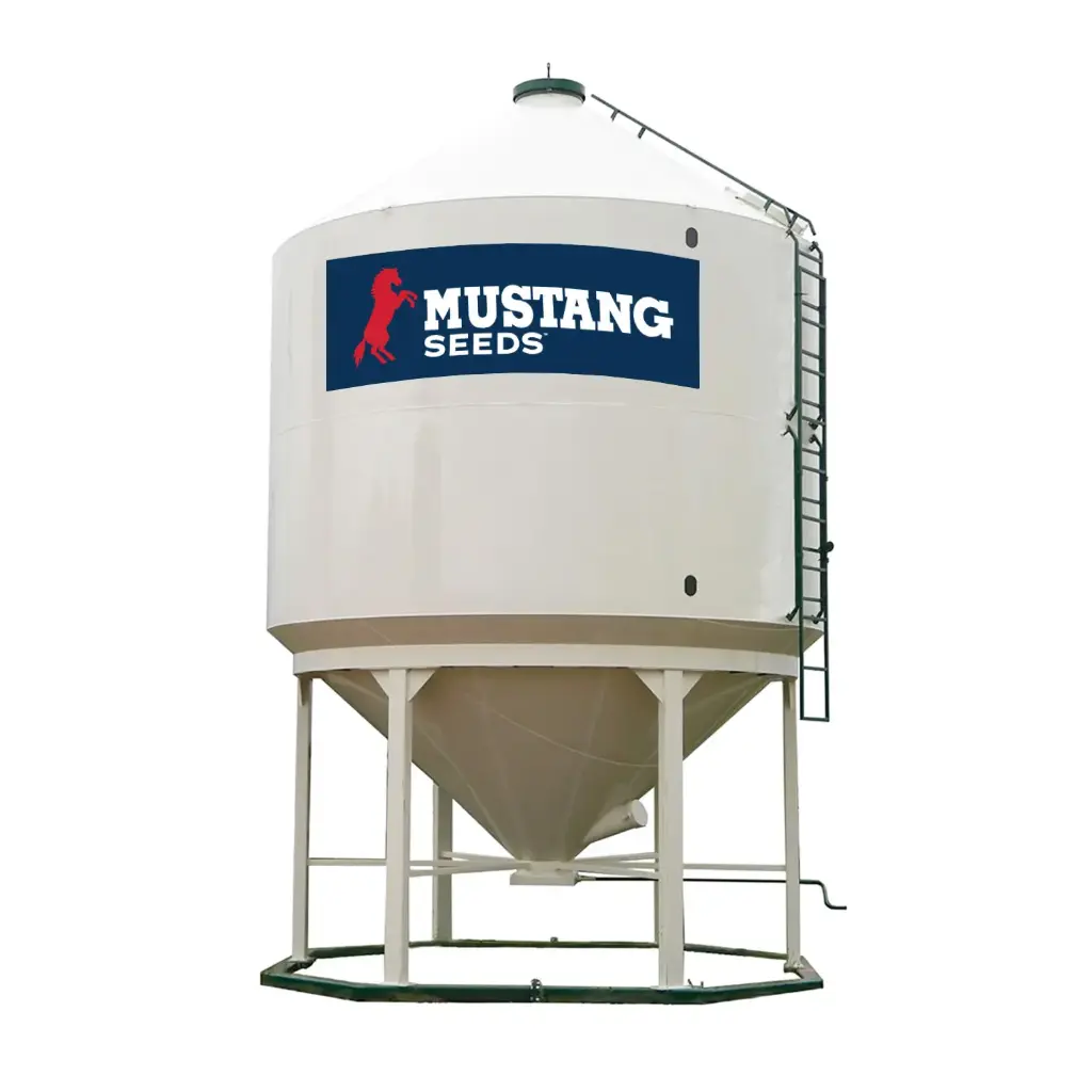 Mustang Smooth Grain Bin Wrap - Magnetic Option 