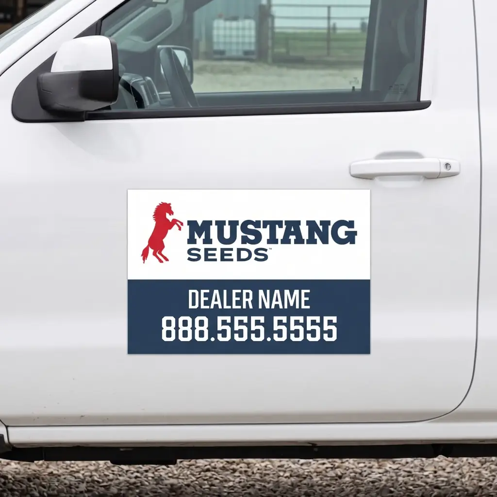 Mustang Vehicle Magnets - Name Option
