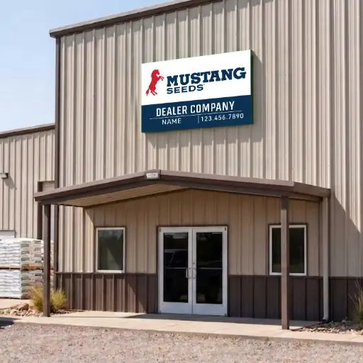 Mustang Dealer Sign