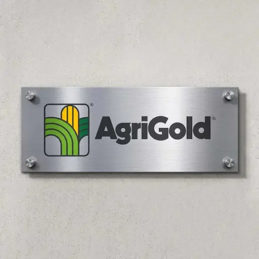 Agrigold Metal Sign