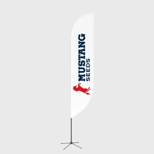Mustang Feather Flag