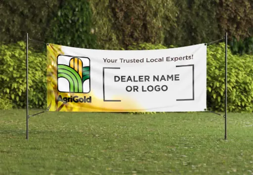 Agrigold Co-Branded Vinyl Banner