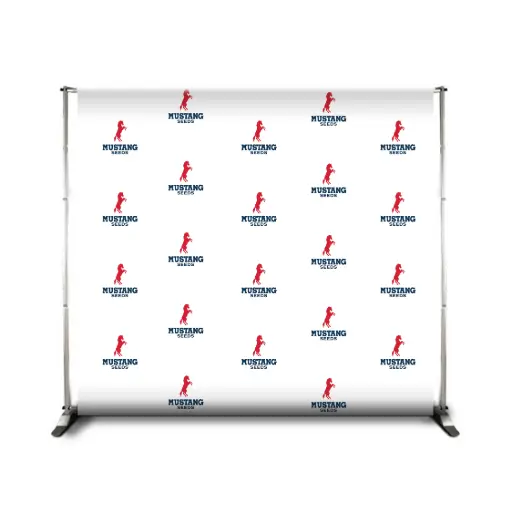 Mustang Step & Repeat Backdrop