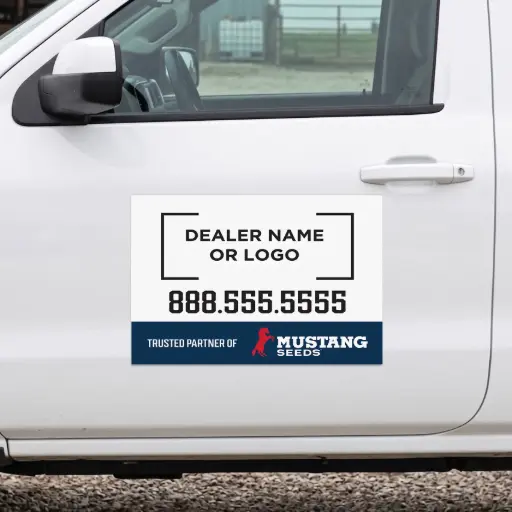 Mustang Vehicle Magnets - Logo Option